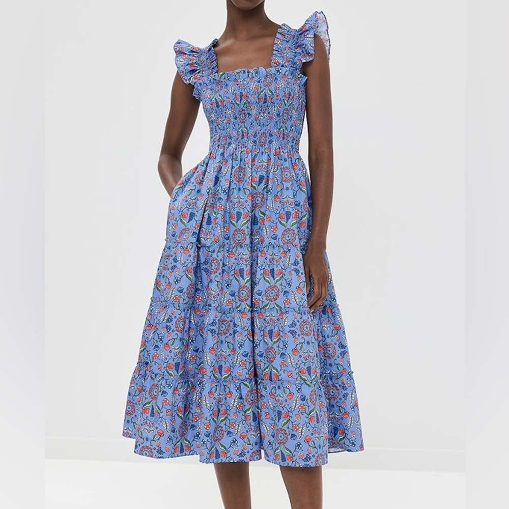 Hill House Ellie Nap Dress in Swedish Floral